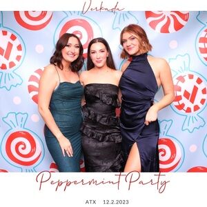 Black one shoulder dress (I wore as strapless)